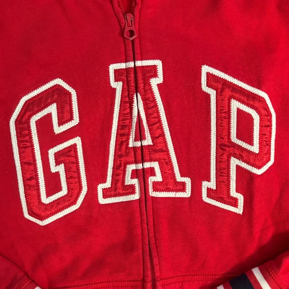 GAP Kids Vibrant Red Zip-Up Hoodie